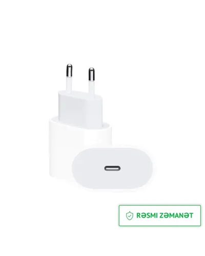 Apple 20W USB-C Power Adapter PD Быстрая Зарядка Оригинал