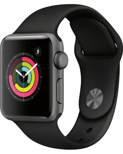 Apple Watch Series 3 38mm GPS + Cellular Space Gray Смарт Часы
