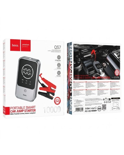 Car jumper HOCO QS7 Source Jump Starter 10000mAh 800A Powerbank