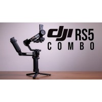 DJI RS 5 Combo Kamera Stabilizatoru 3 kq Ağıllı İzləmə və OLED Ekran