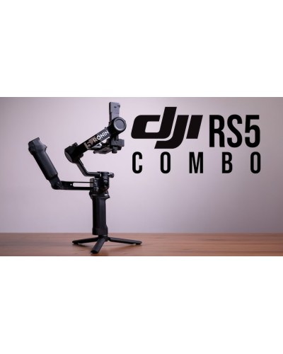 DJI RS 5 Combo Kamera Stabilizatoru 3 kq Ağıllı İzləmə və OLED Ekran