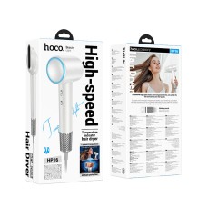 HOCO HP16 Фен для Волос 1650W 110000 об/мин с Магнитной Насадкой