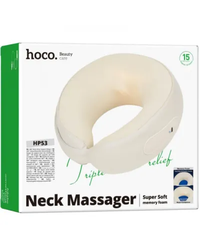 HOCO HP53 Boyun Masaj Aparatı 40°C İsitmə 1200mAh