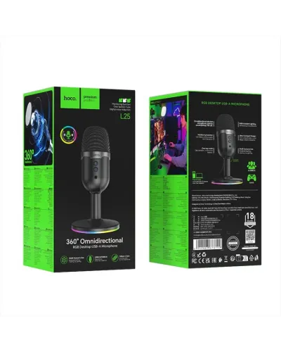 HOCO L25 Oyun Mikrofonu USB Simli