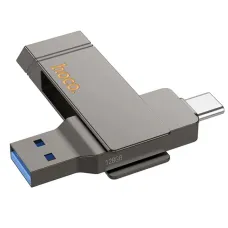 HOCO UD15 Clever USB 3.2 Flash Drive USB-A + Type-C