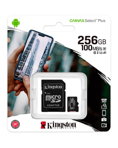 Kingston 256GB microSD Yaddaş Kartı UHS-I Class 10 4K Sürətli Kart