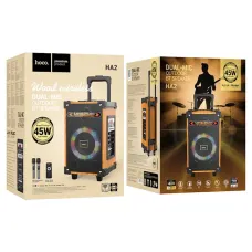 HOCO HA2 Wave Портативная Bluetooth колонка | 40W караоке аудиосистема