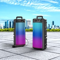 HOCO BS52 Billowing Portativ Karaoke Dinamik 20W RGB və Mikrofon