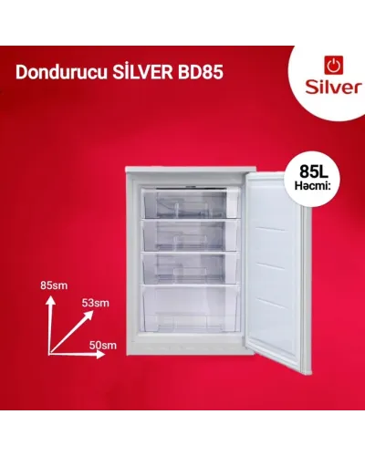 Silver BD 85 Dondurucu Şkaf 85L A++ De Frost