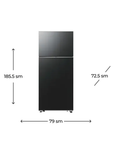 Samsung RT53DG7A10B1WR Soyuducu 528L No Frost SmartThings Qara