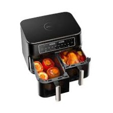 Tasti™ DZ30 Air Fryer – 11L Dual, 3000W, Buxar + 360° Cyclonic Heat, 8 Proqram, LED