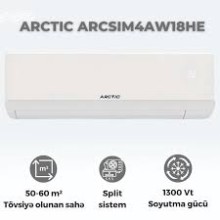 Arctic ARCSIM4AW18HE 18000 BTU Kondisioner – Güclü Soyutma və İsitmə Sistemi
