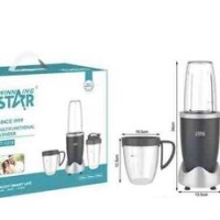 Blender Bergamo BG-SB3110LSB 1000W 1.5L Şüşə Qablı Güclü Mətbəx Blenderi