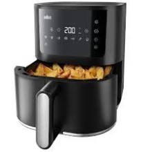 Braun Air Fryer – 6L, 2000W, 20 Proqram, Elektron İdarəetmə, Qara