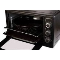 Hoffmann F3700 Black Elektrik Soba – 37L, 1400W, Termostat və Taymer