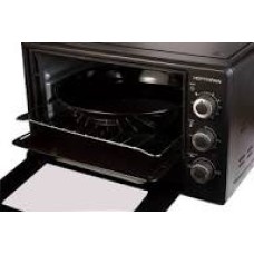 Hoffmann F3700 Black Elektrik Soba – 37L, 1400W, Termostat və Taymer