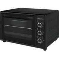 Hoffmann F3700 Black Elektrik Soba – 37L, 1400W, Termostat və Taymer