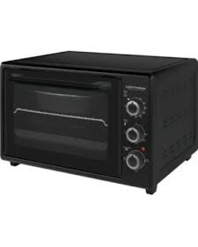 Hoffmann F3700 Black Elektrik Soba – 37L, 1400W, Termostat və Taymer