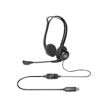 Logitech Corded USB Stereo Headset PC 960 – Business