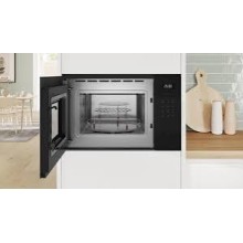 Mikrodalğalı soba Bosch BEL554MB2 25L Qril Elektron Qara Quraşdırılan