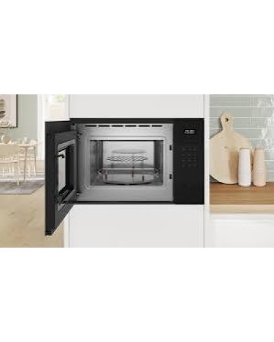 Mikrodalğalı soba Bosch BEL554MB2 25L Qril Elektron Qara Quraşdırılan