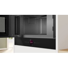Mikrodalğalı soba Bosch BFL7221B1 21L Qara Quraşdırılan