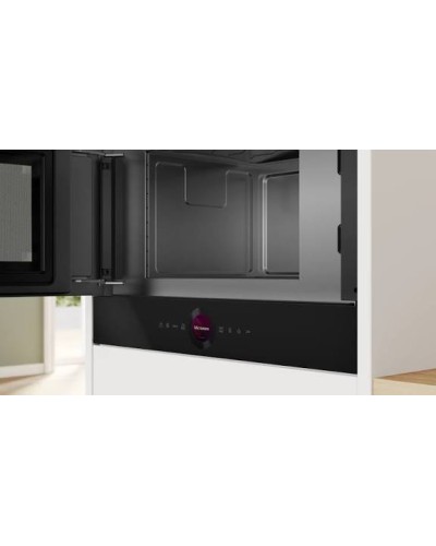 Mikrodalğalı soba Bosch BFL7221B1 21L Qara Quraşdırılan