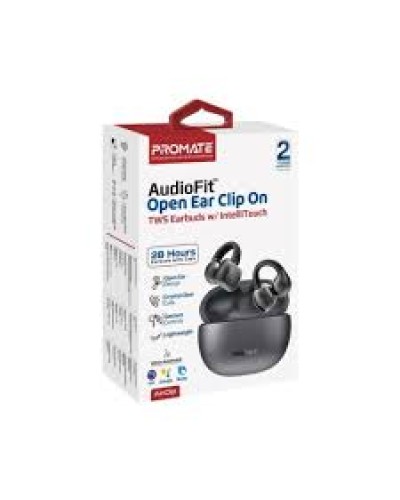 Promate AirClip AudioFit Open-Ear Clip-On TWS – Simsiz Qulaqlıq