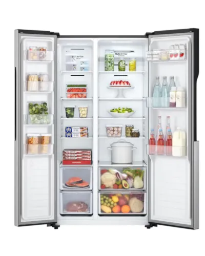 LG GRFB587PQAM Soyuducu 509L Side by Side No Frost İnverter