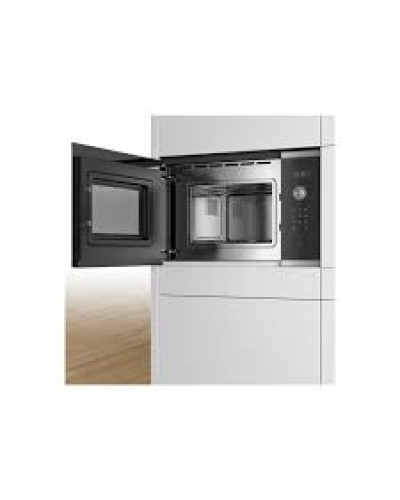 Mikrodalğalı soba Bosch BFL524MS0 20L Elektromexaniki Paslanmayan Polad/Qara Quraşdırılan
