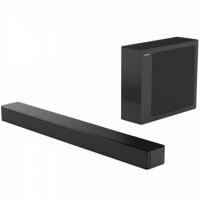 Hisense HS2100 2.1 Kanal Saундbar – 60W Subwoofer, USB, HDMI, AUX, Optik