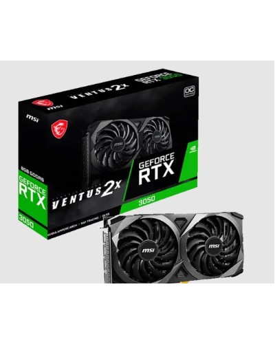 MSI GeForce RTX 3050 VENTUS 2X XS 8G OC Videokart