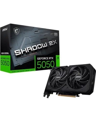 MSI GeForce RTX 5050 SHADOW 2X OC 8G Videokart