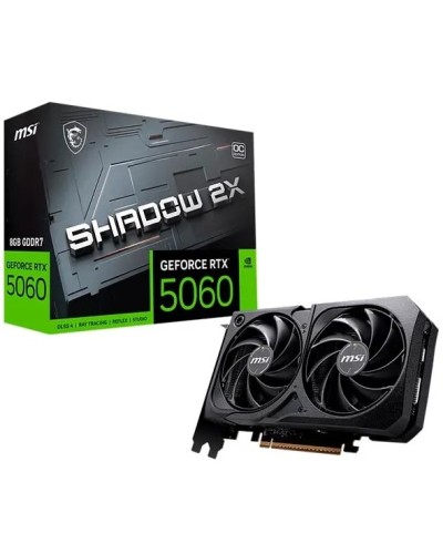 MSI GeForce RTX 5060 8G SHADOW 2X OC Videokart