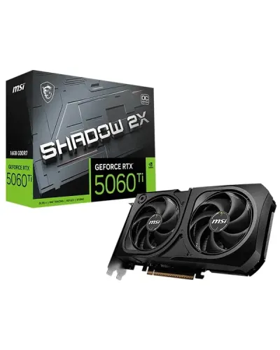 MSI GeForce RTX 5060 Ti 16G SHADOW 2X Videokart