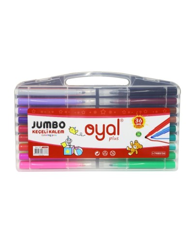 Oyal i-7480 Jumbo Flomaster Dəsti