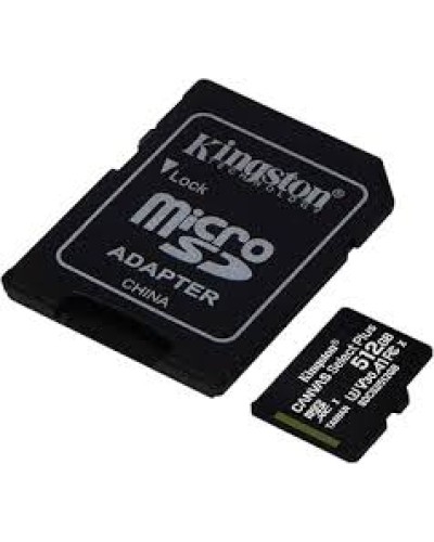 Kingston Canvas Select Plus 512GB microSDXC SDCS2/512GB Yaddaş Kartı + SD Adapter