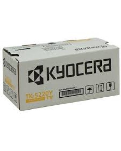 Kyocera TK-5220Y Orijinal Sarı (Yellow) Toner Kartrici