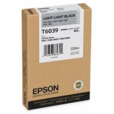 Epson T6039 C13T603900 Light Light Black Оригинальный струйный картридж
