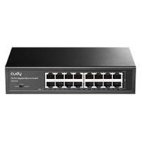 Cudy GS1016 16-портовый Gigabit 10/100/1000 Мбит/с металлический неуправляемый коммутатор