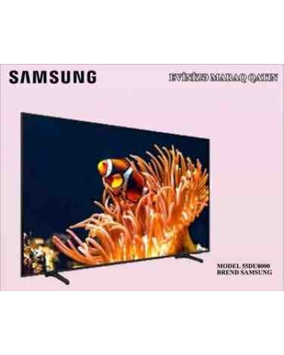 Samsung 55DU8000 4K Dynamic Crystal UHD Smart TV (2024 Model)