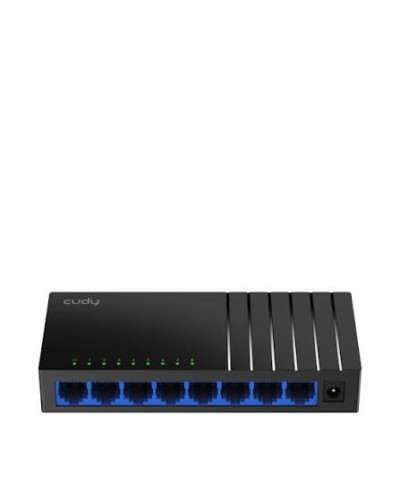 Cudy GS108D 8-Port Gigabit Ethernet Настольный коммутатор 10/100/1000 Мбит/с