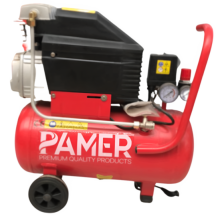 Pamer 24L Hava Kompressoru (Yağlı, Pistonlu)