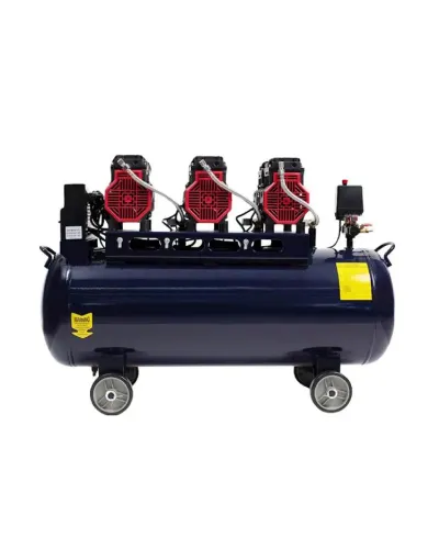 Səssiz Yağsız Hava Kompressoru (100 Litr)