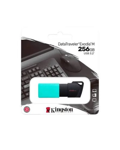 Kingston DataTraveler Exodia M DTXM/256GB 256GB USB 3.2 Fleş Yaddaş