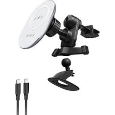 Anker PowerWave Magnetic Car Charging Mount – Maqnitli Avtomobil Şarj Cihazı