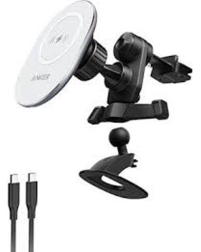Anker PowerWave Magnetic Car Charging Mount – Maqnitli Avtomobil Şarj Cihazı