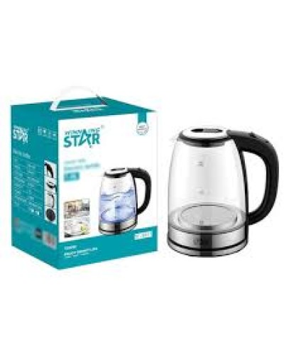 Winning Star Şüşə Elektrik Çaydanı ST-6017
