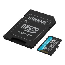 Kingston Canvas Go Plus 512GB microSDXC G4 SDCG4/512GB + SD Adapter