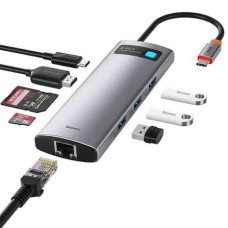 Baseus Metal Gleam Series CAHUB-CV0G 8-in-1 USB-C HUB